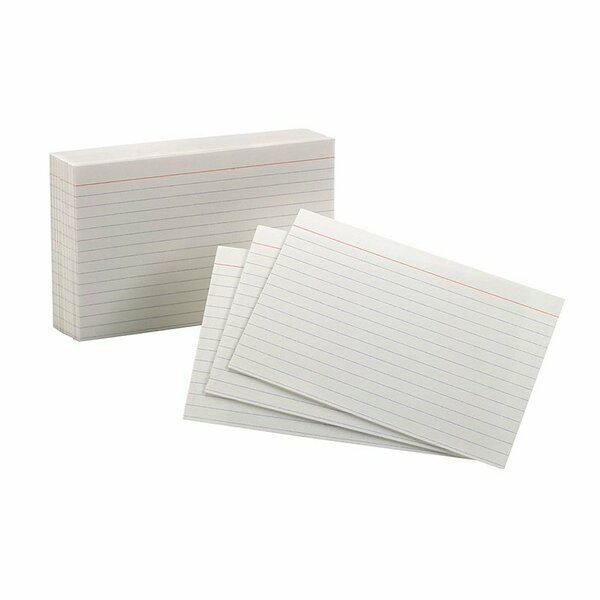 Index Card Ruled 4x6 100s, Oxford, Mfr#: ESS40159SP
